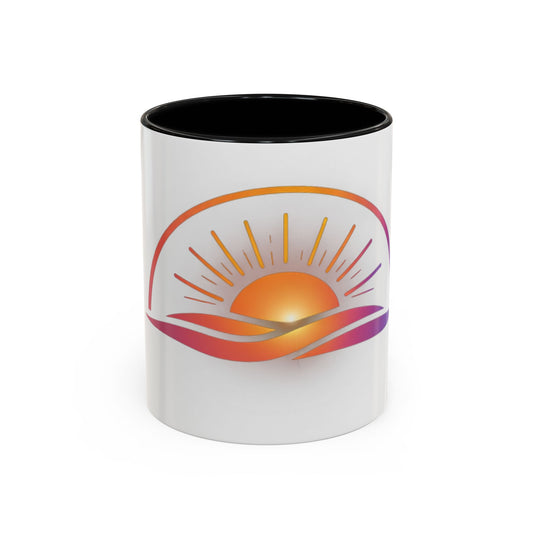 Becoming Collection — Sunrise Accent Mug (11 oz / 15 oz)