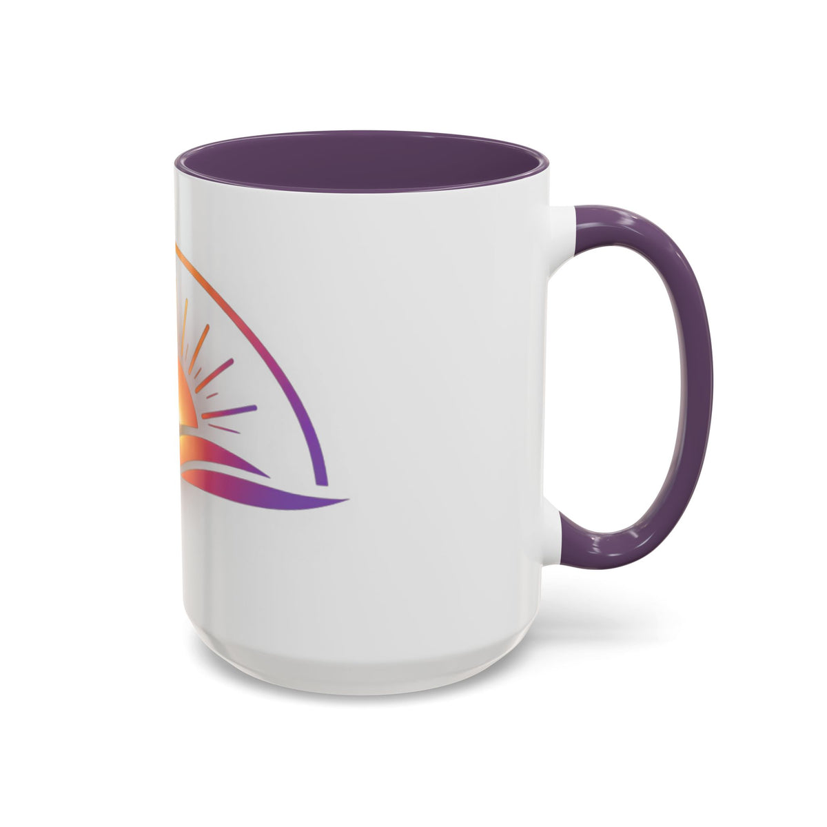 Becoming Collection — Sunrise Accent Mug (11 oz / 15 oz)
