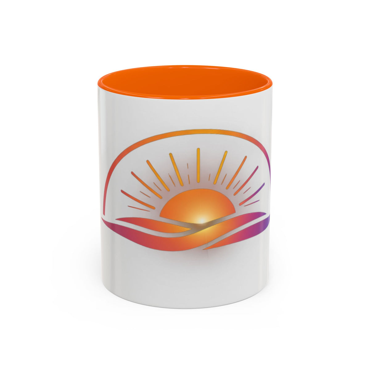 Becoming Collection — Sunrise Accent Mug (11 oz / 15 oz)