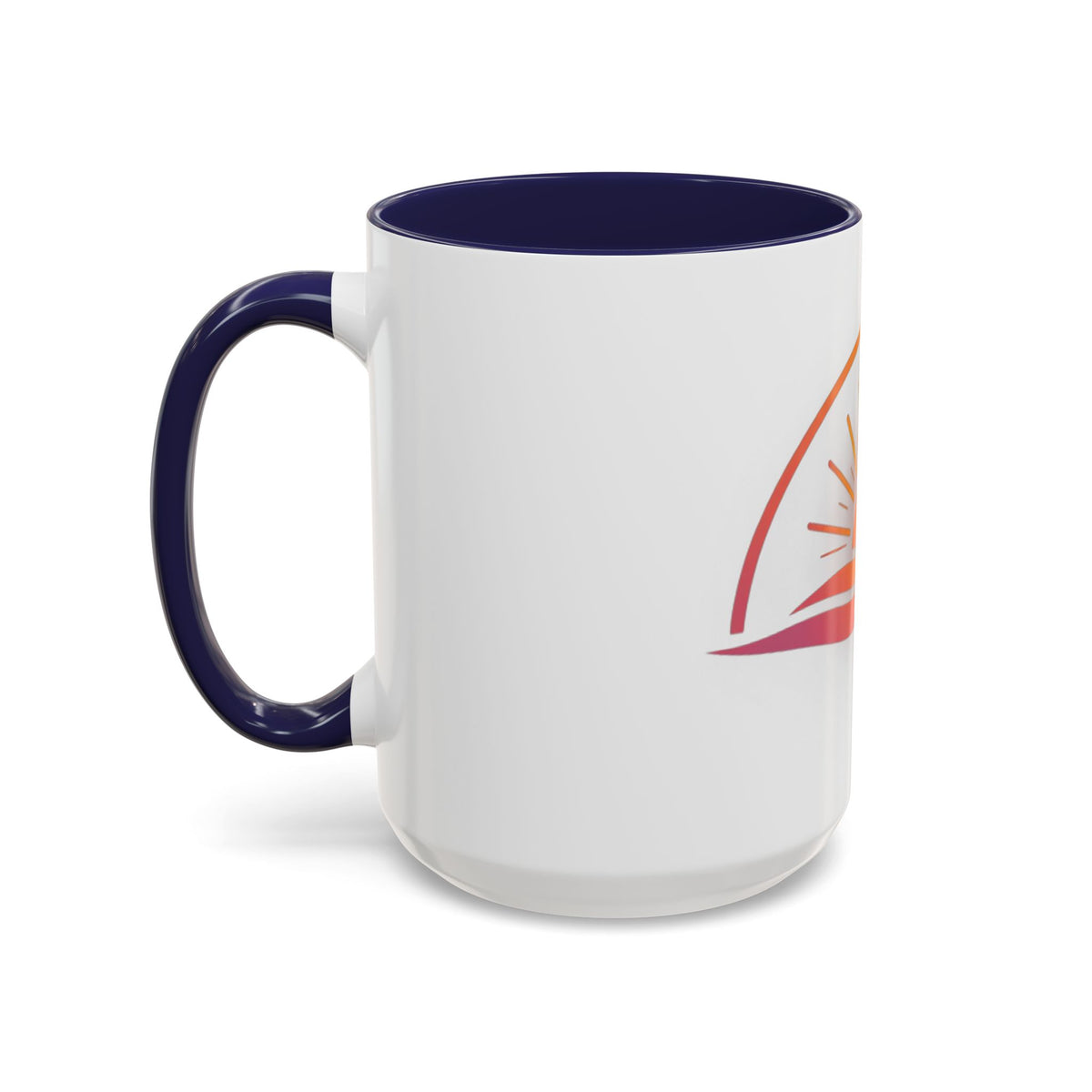 Becoming Collection — Sunrise Accent Mug (11 oz / 15 oz)