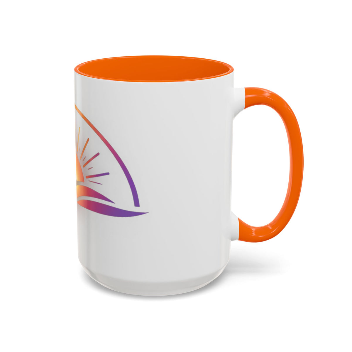 Becoming Collection — Sunrise Accent Mug (11 oz / 15 oz)
