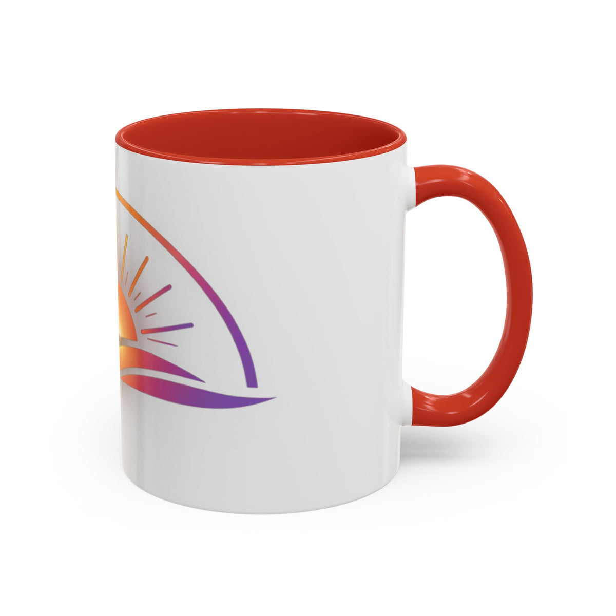 Becoming Collection — Sunrise Accent Mug (11 oz / 15 oz)