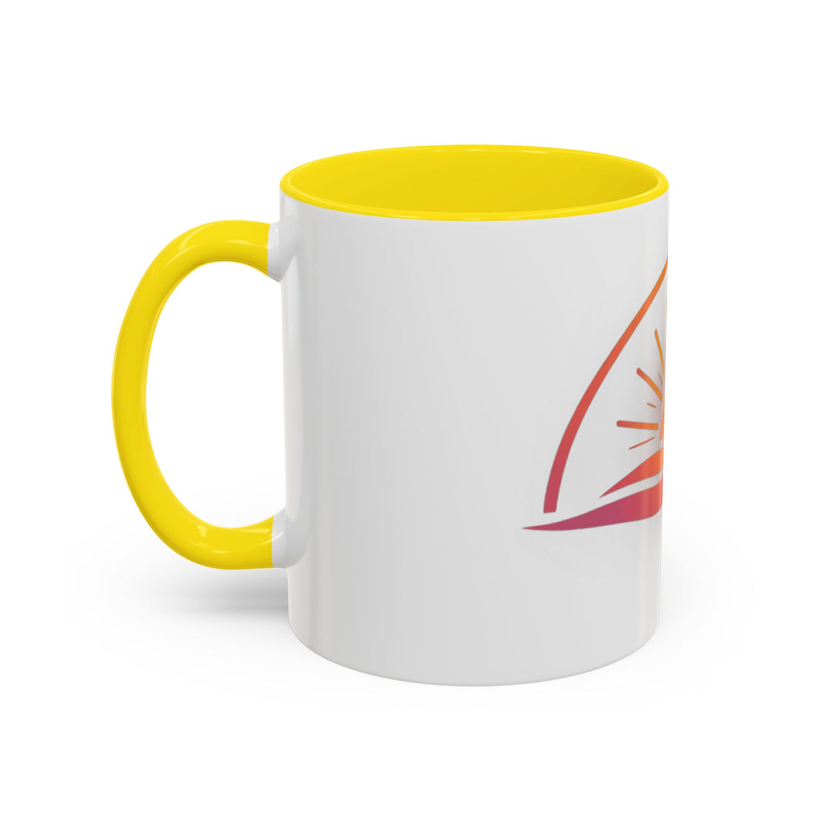 Becoming Collection — Sunrise Accent Mug (11 oz / 15 oz)