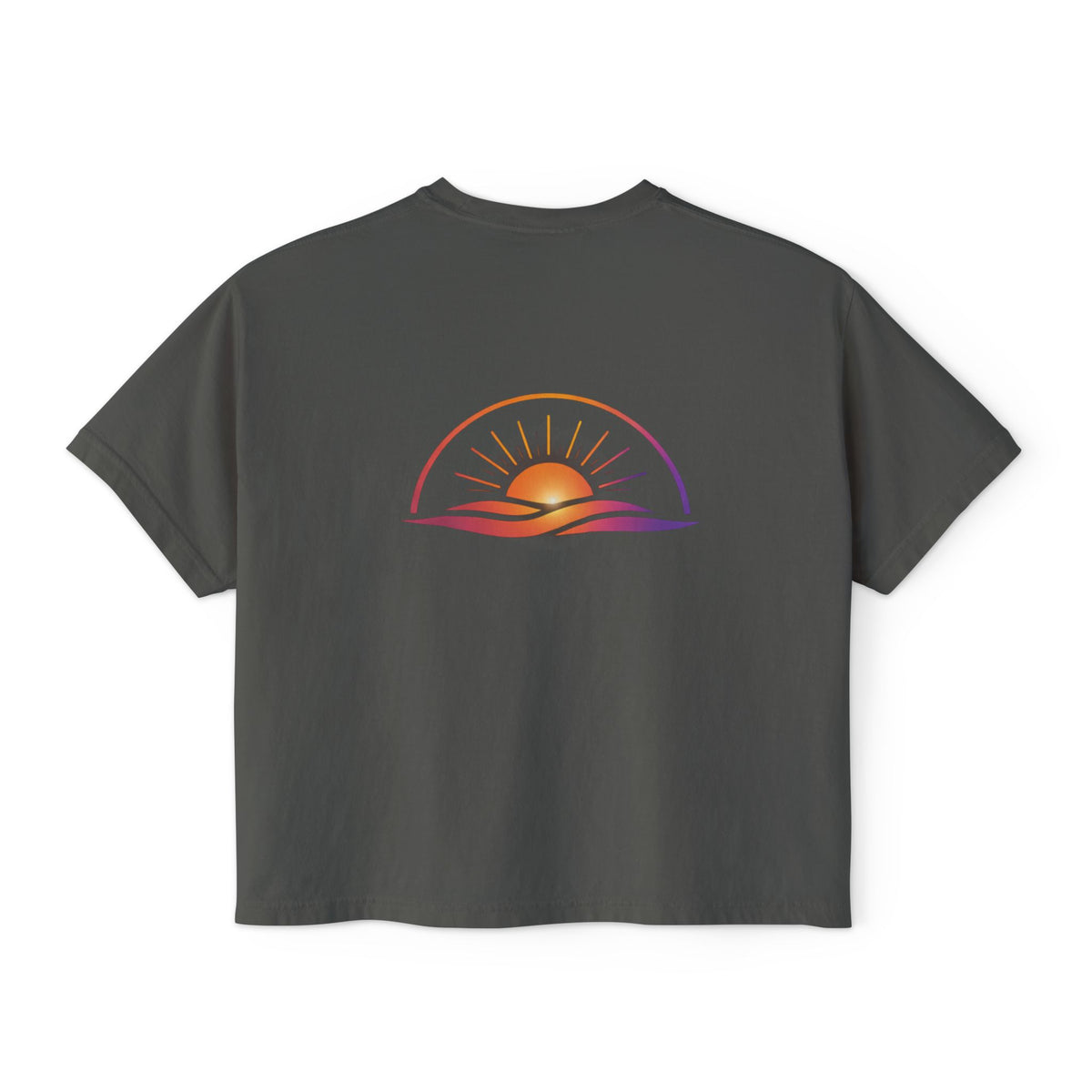 Becoming Collection — Sunrise Boxy Crop T-Shirt