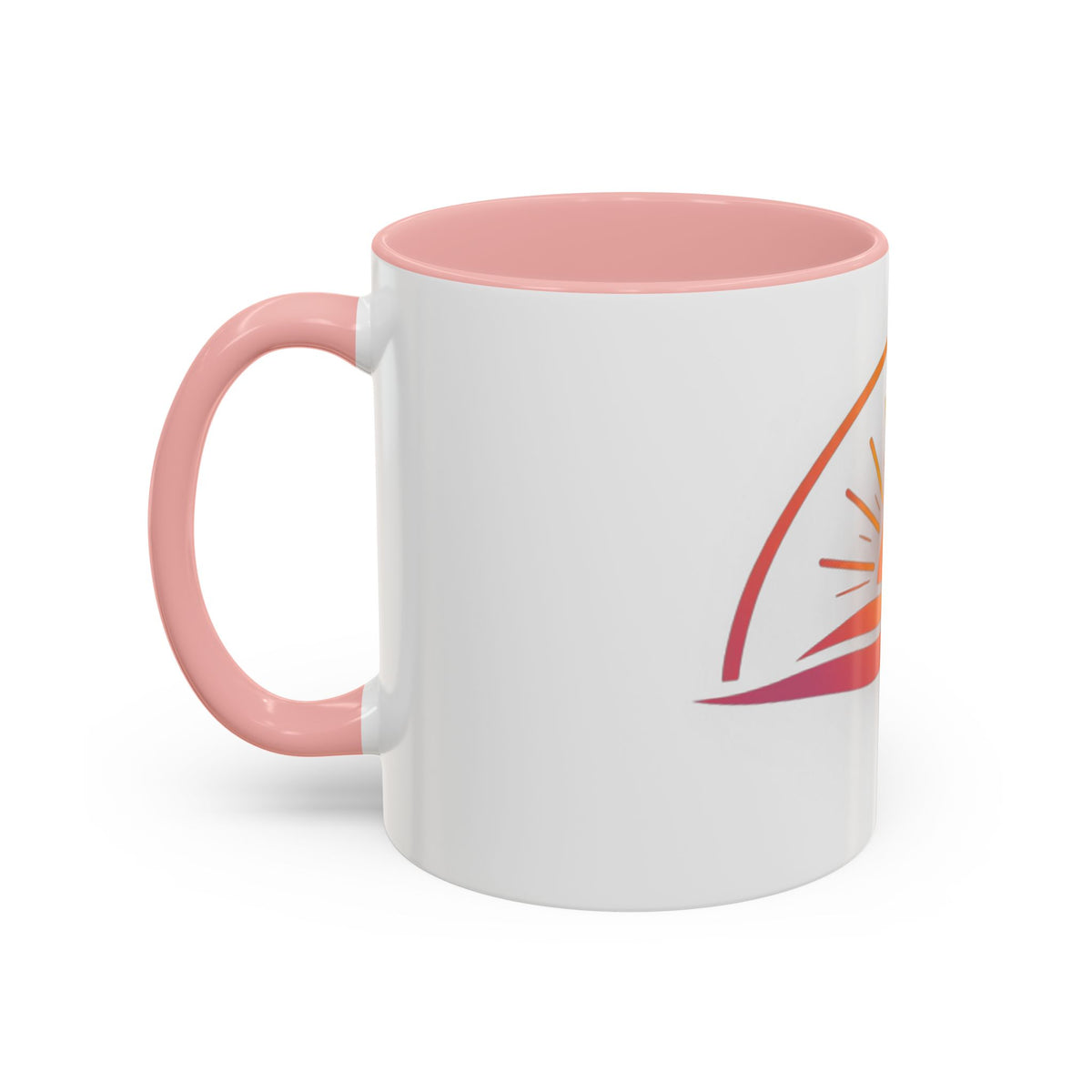 Becoming Collection — Sunrise Accent Mug (11 oz / 15 oz)