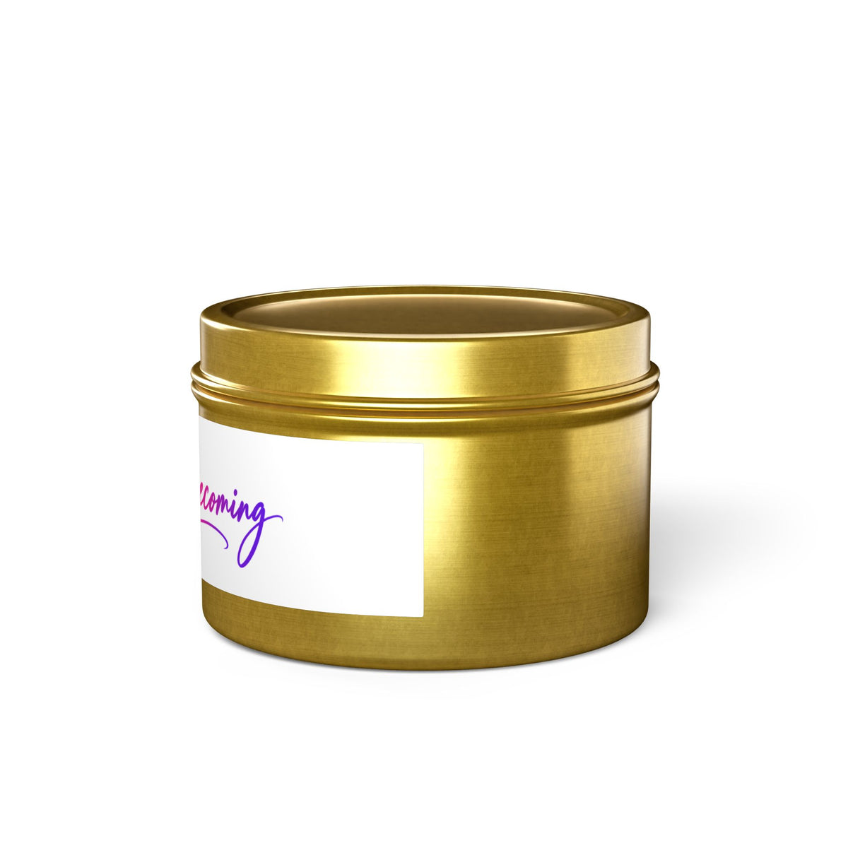 Becoming Collection Tin Candle — Scented Travel Candle (Luxury Self-Care Gift)