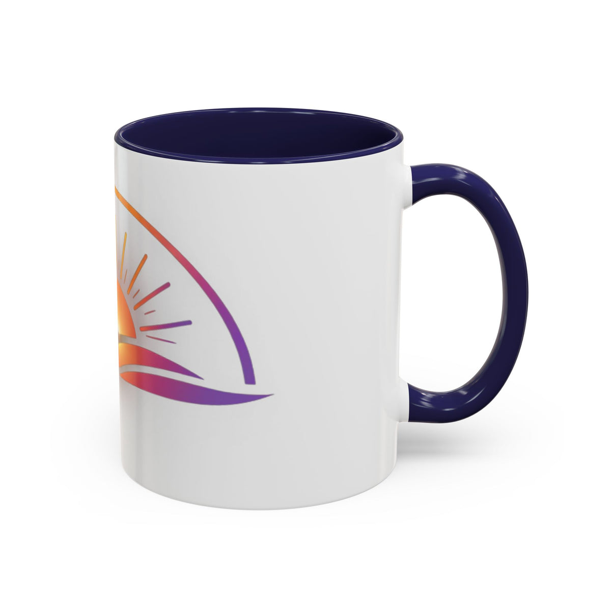 Becoming Collection — Sunrise Accent Mug (11 oz / 15 oz)