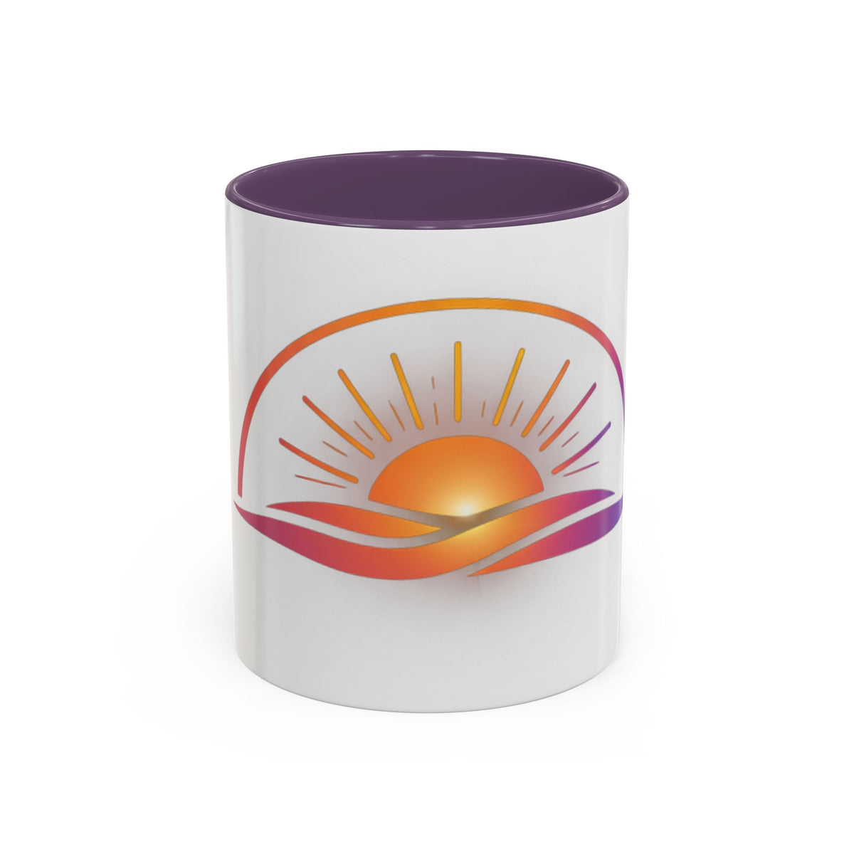 Becoming Collection — Sunrise Accent Mug (11 oz / 15 oz)