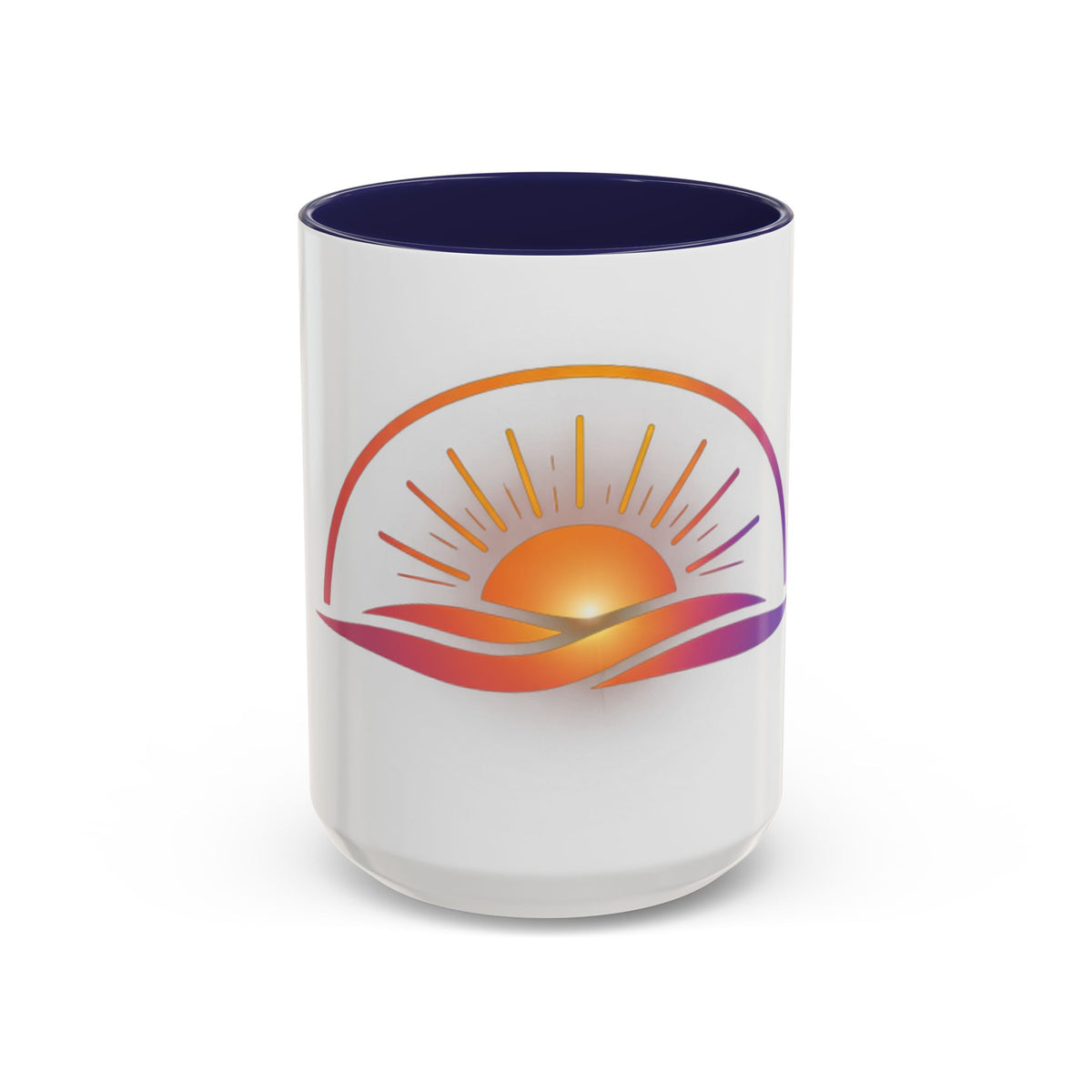 Becoming Collection — Sunrise Accent Mug (11 oz / 15 oz)