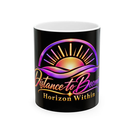Homecoming Collection Ceramic Mug — Colorful Script Logo Coffee Cup (11oz/15oz)