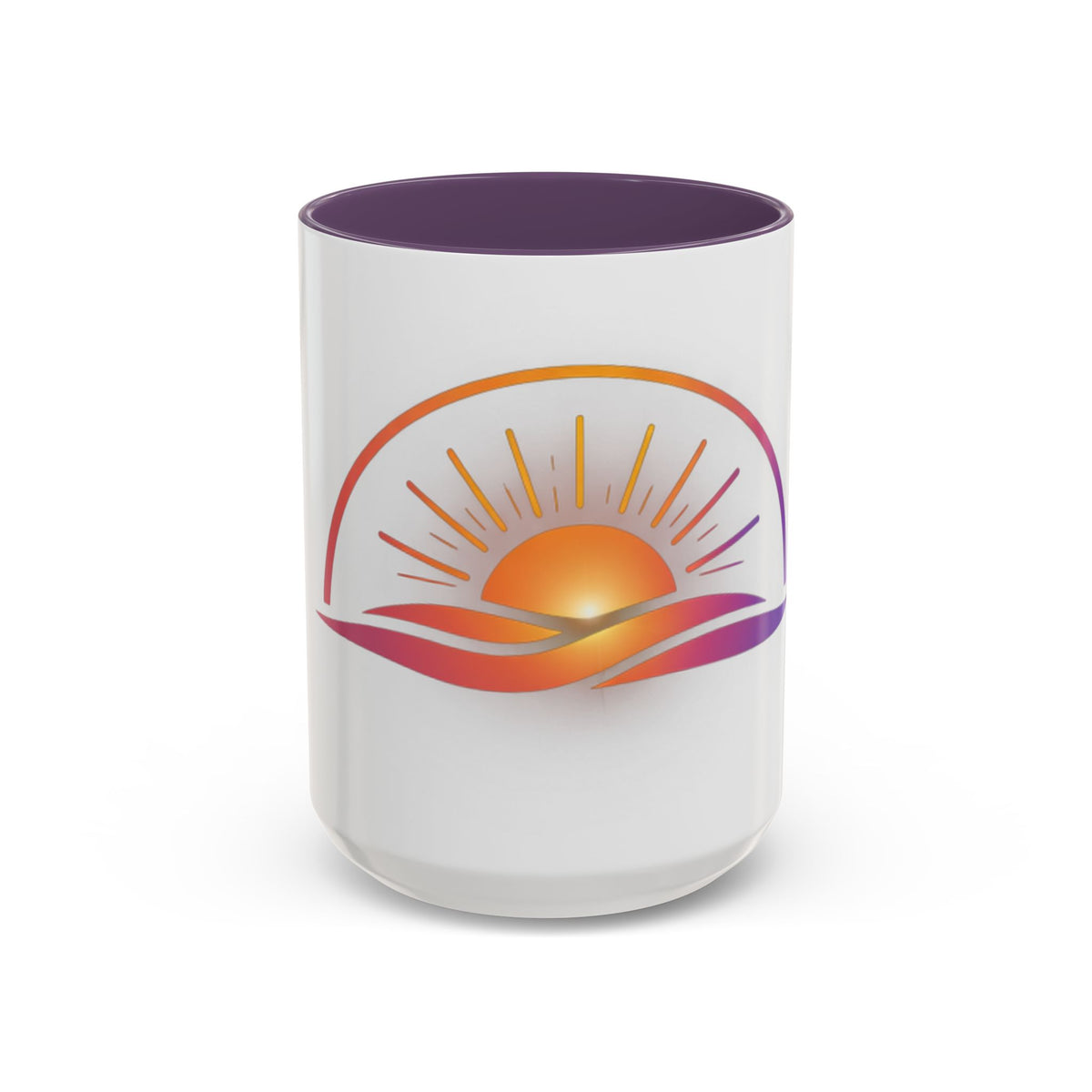 Becoming Collection — Sunrise Accent Mug (11 oz / 15 oz)