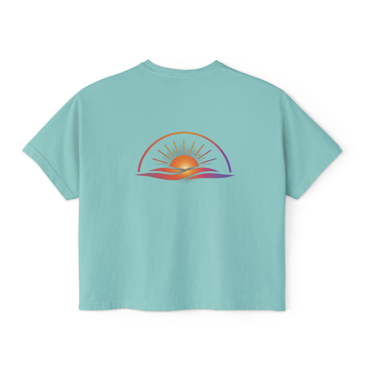 Becoming Collection — Sunrise Boxy Crop T-Shirt