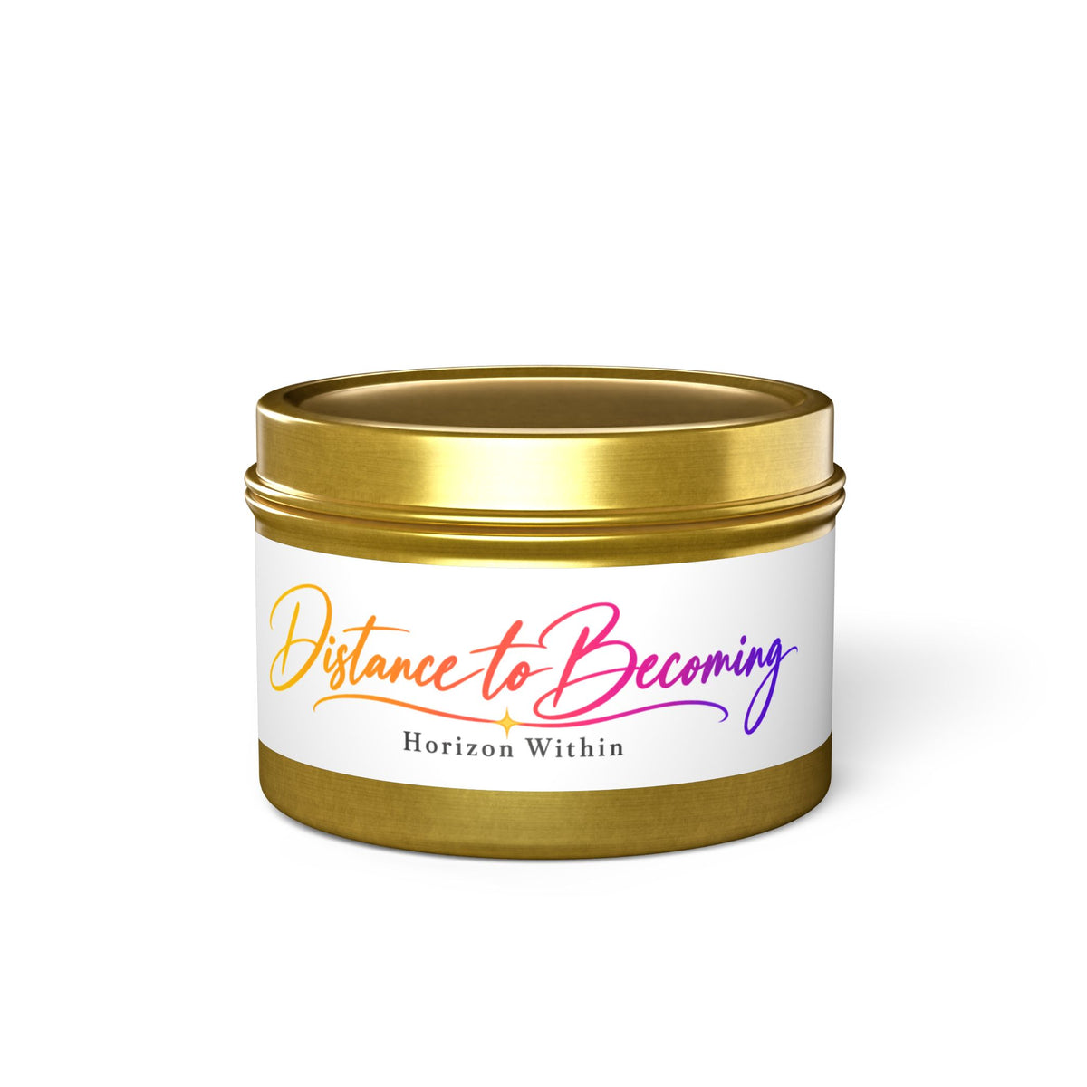Becoming Collection Tin Candle — Scented Travel Candle (Luxury Self-Care Gift)