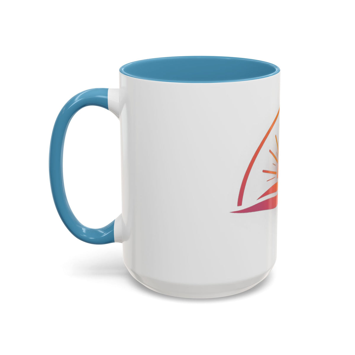 Becoming Collection — Sunrise Accent Mug (11 oz / 15 oz)