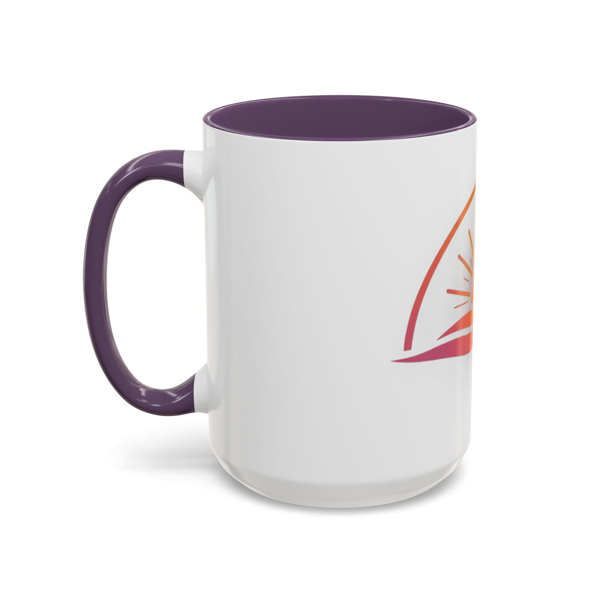 Becoming Collection — Sunrise Accent Mug (11 oz / 15 oz)