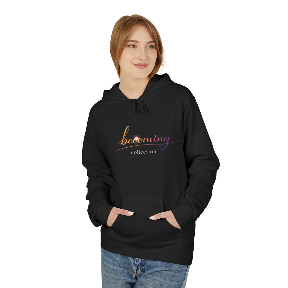 Becoming Collection — Unisex Fleece Hoodie