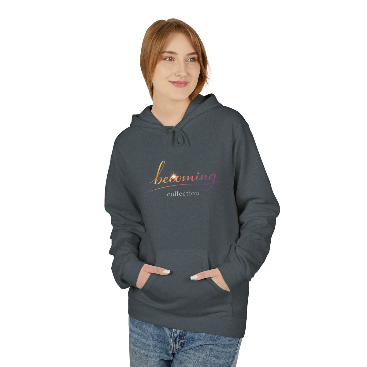 Becoming Collection — Unisex Fleece Hoodie