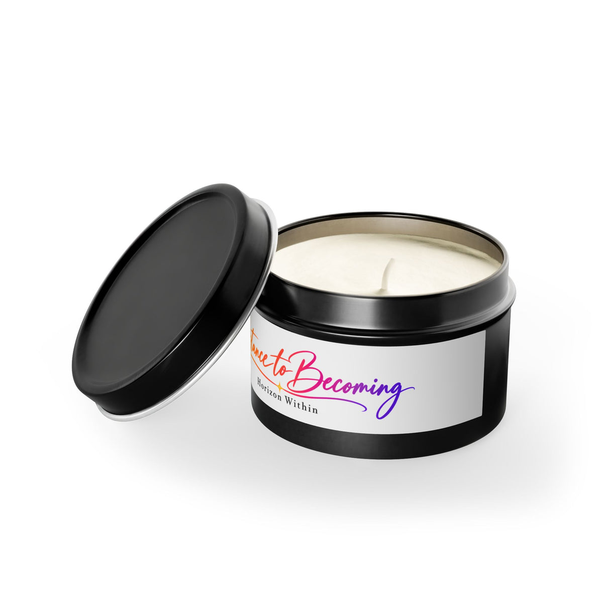 Becoming Collection Tin Candle — Scented Travel Candle (Luxury Self-Care Gift)