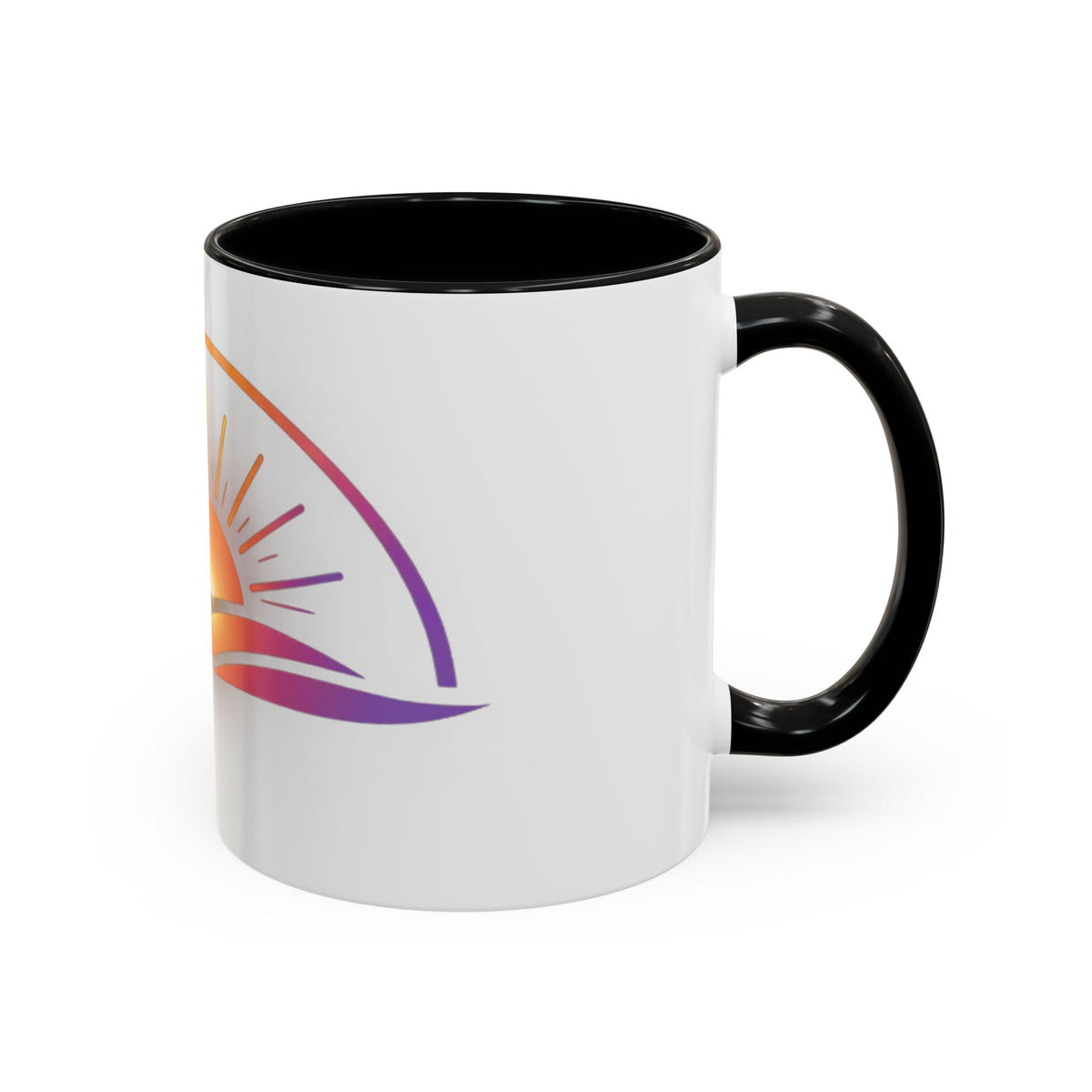 Becoming Collection — Sunrise Accent Mug (11 oz / 15 oz)