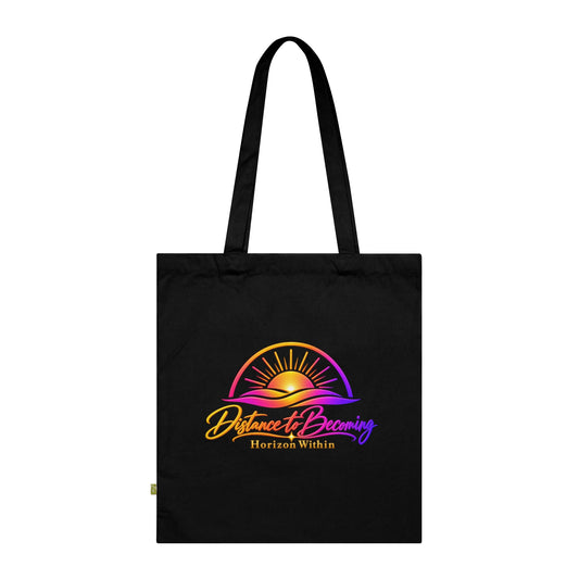 Becoming Collection — Gold Script Organic Tote Bag