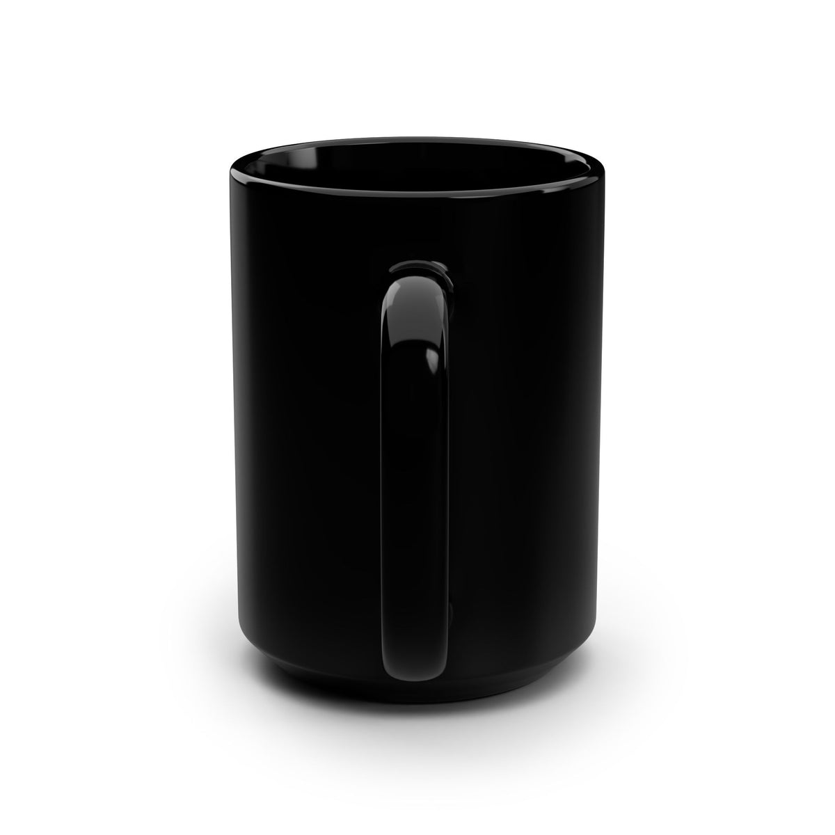 Becoming Collection Black Mug — Sunrise Logo (15 oz)