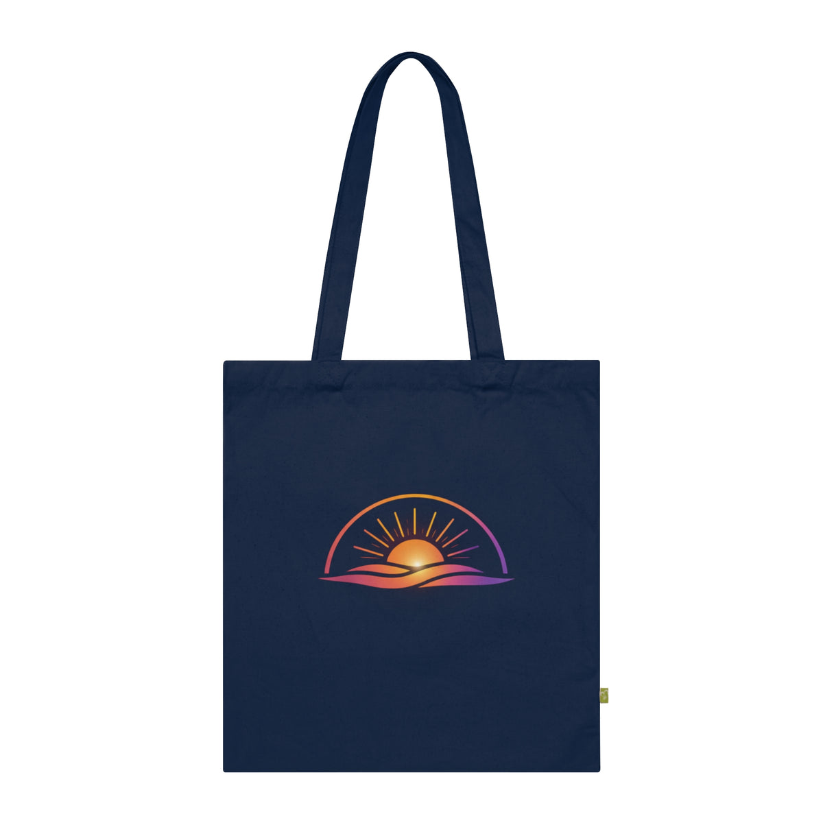 Becoming Collection — Gold Script Organic Tote Bag