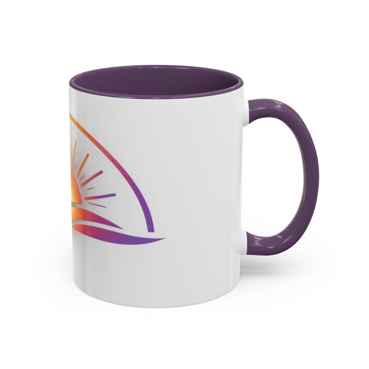 Becoming Collection — Sunrise Accent Mug (11 oz / 15 oz)