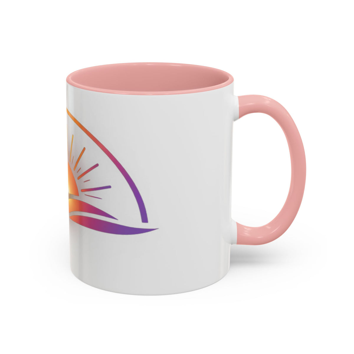 Becoming Collection — Sunrise Accent Mug (11 oz / 15 oz)