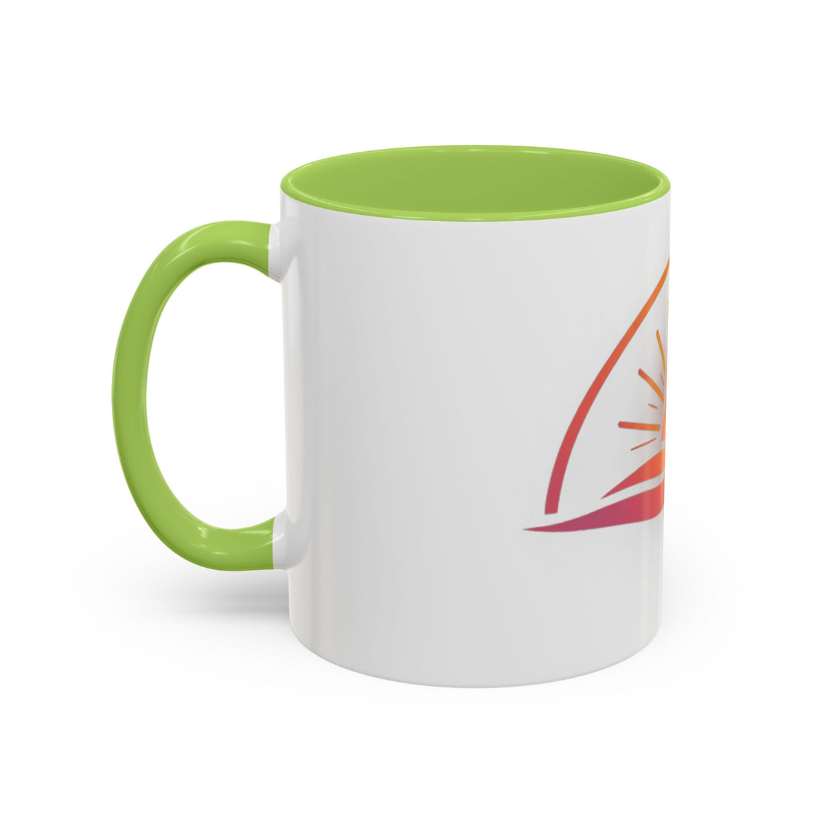 Becoming Collection — Sunrise Accent Mug (11 oz / 15 oz)