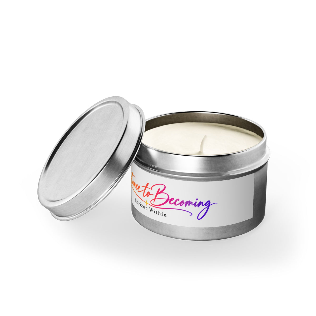 Becoming Collection Tin Candle — Scented Travel Candle (Luxury Self-Care Gift)