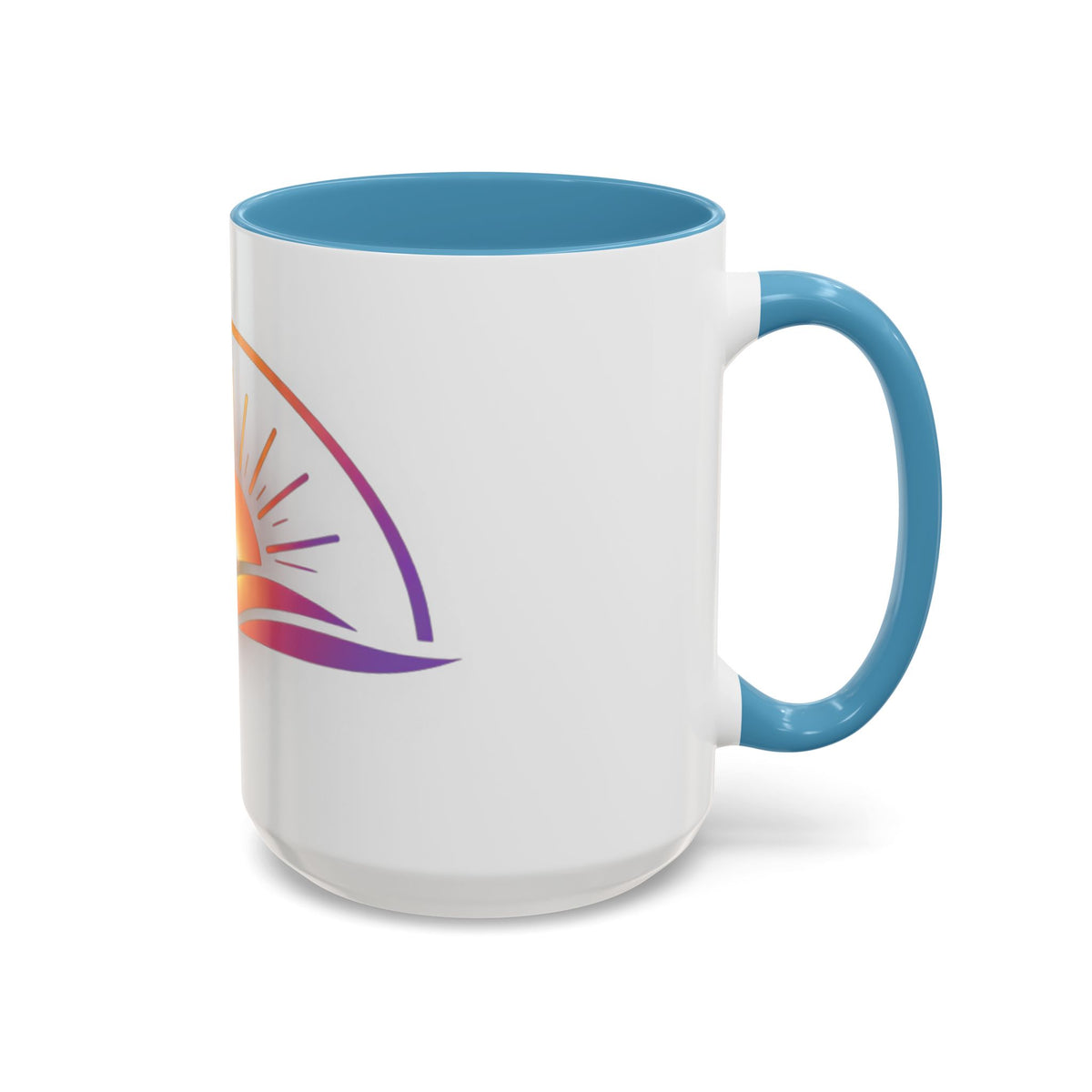 Becoming Collection — Sunrise Accent Mug (11 oz / 15 oz)