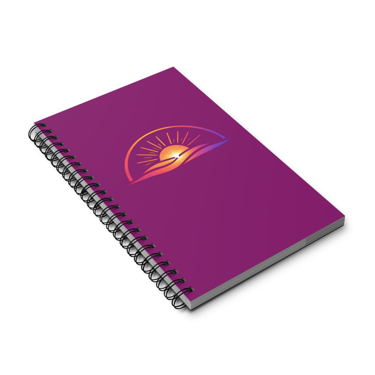 Sunrise Spiral Journal — Inspirational Daily Notebook