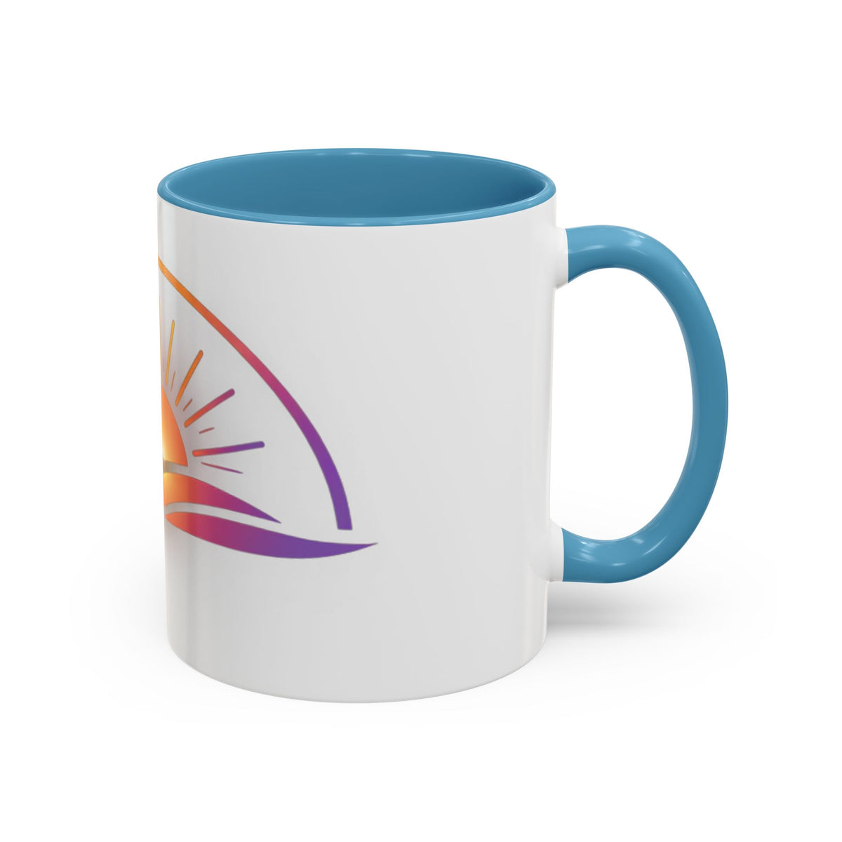 Becoming Collection — Sunrise Accent Mug (11 oz / 15 oz)