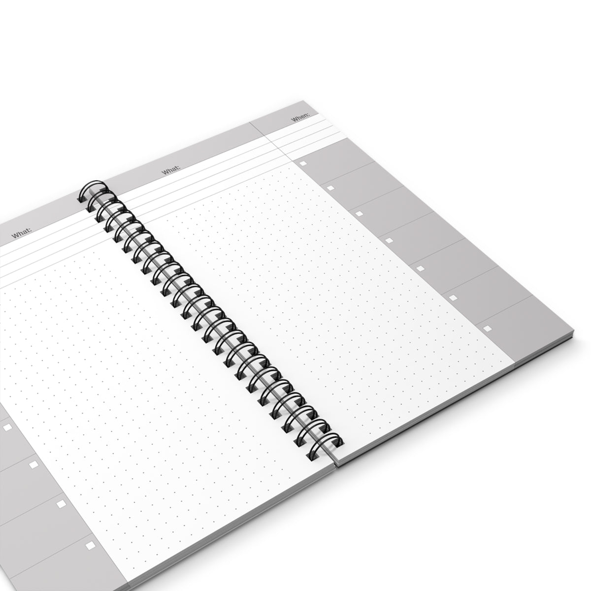 Sunrise Spiral Journal — Inspirational Daily Notebook