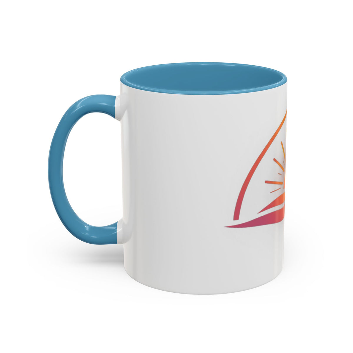 Becoming Collection — Sunrise Accent Mug (11 oz / 15 oz)