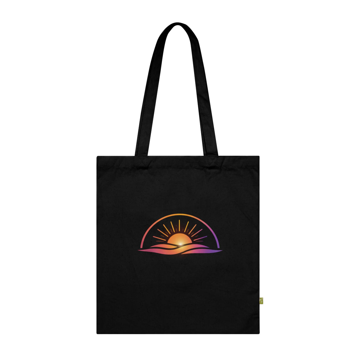 Becoming Collection — Gold Script Organic Tote Bag