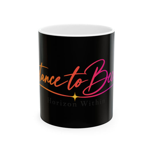 Homecoming Collection Ceramic Mug — Colorful Script Logo Coffee Cup (11oz/15oz)