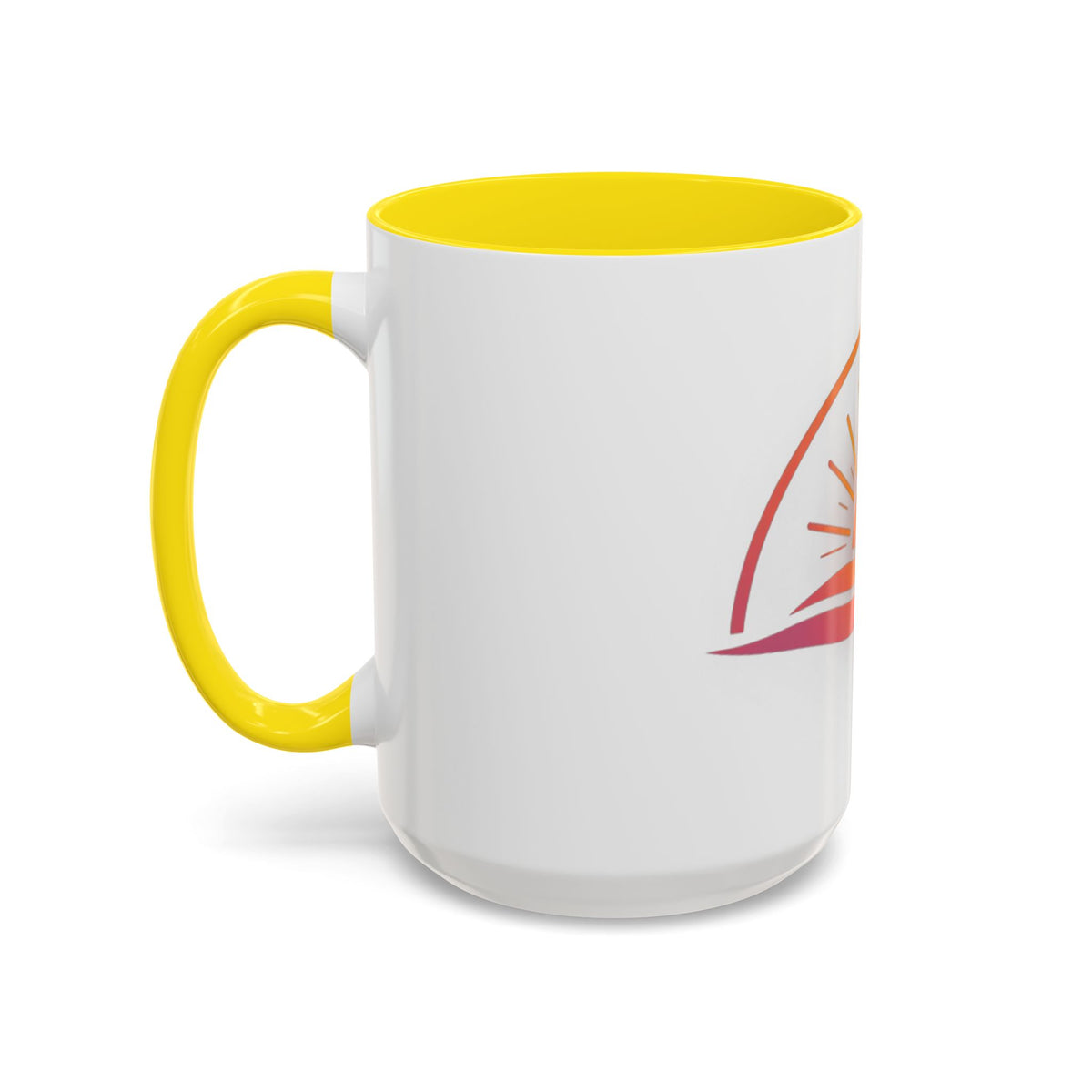 Becoming Collection — Sunrise Accent Mug (11 oz / 15 oz)