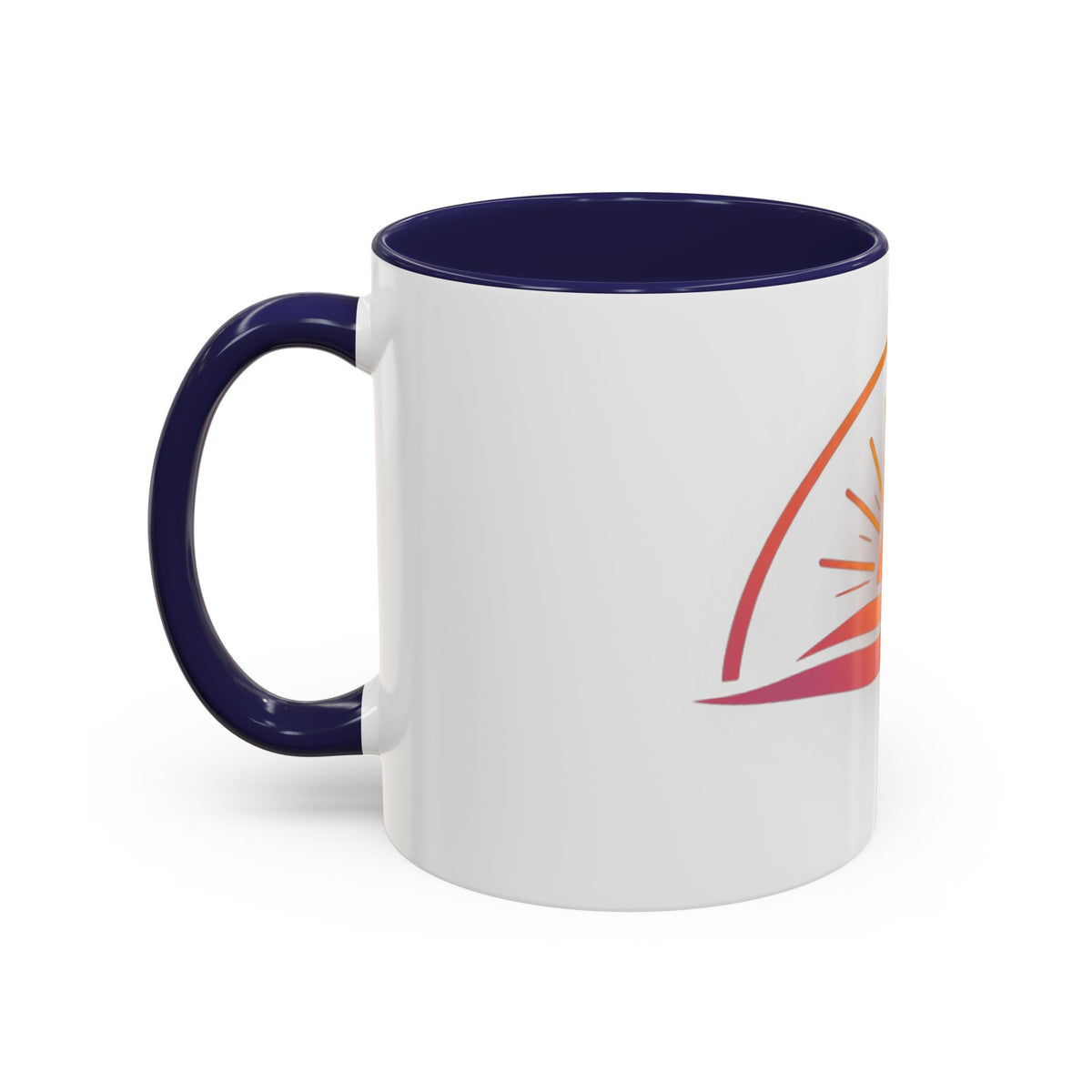 Becoming Collection — Sunrise Accent Mug (11 oz / 15 oz)