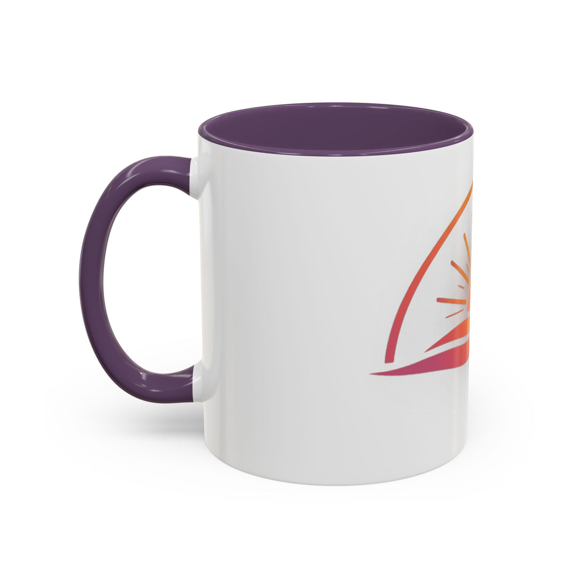 Becoming Collection — Sunrise Accent Mug (11 oz / 15 oz)